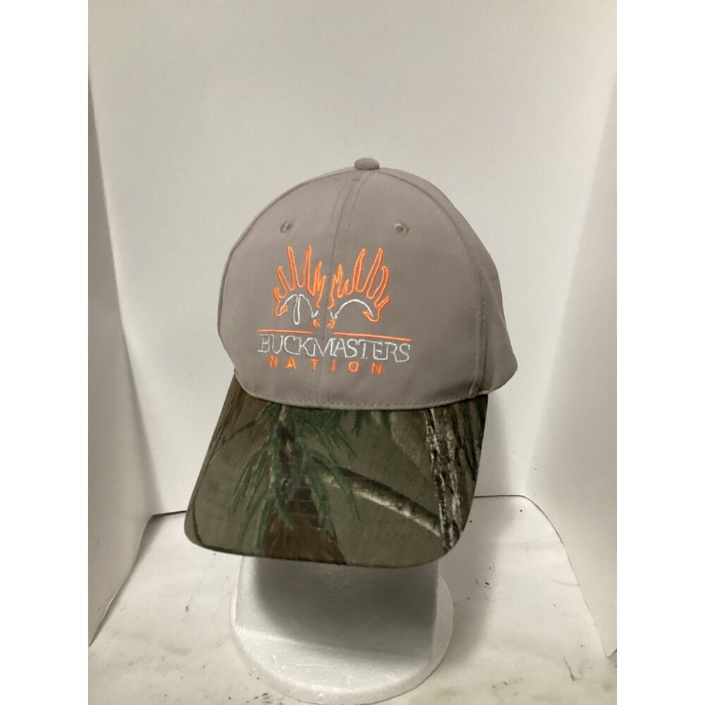 Buckmasters Nation adj. cap tan/camo